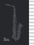 Blank Music Manuscript Paper Notebook S3196