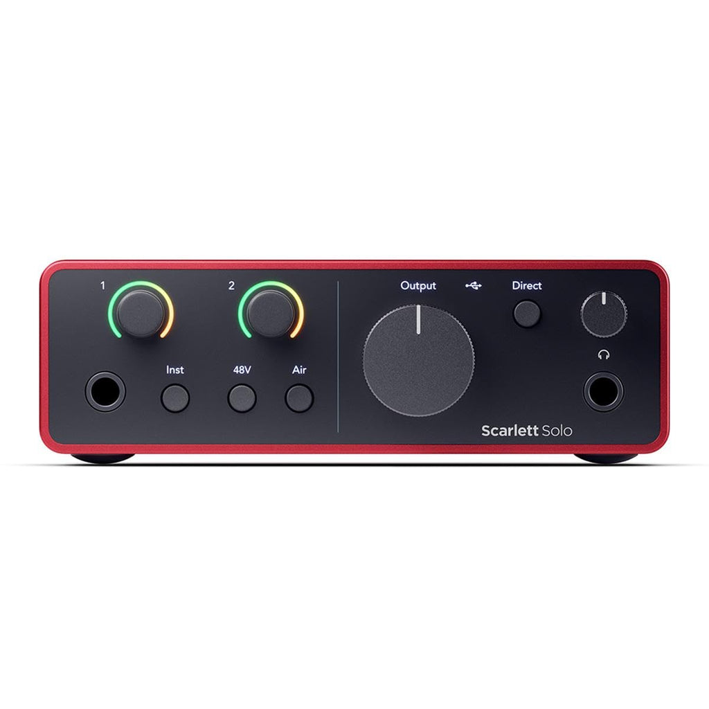 USB Audio Interface with Headphones, Pop Filter, XLR Cable F688