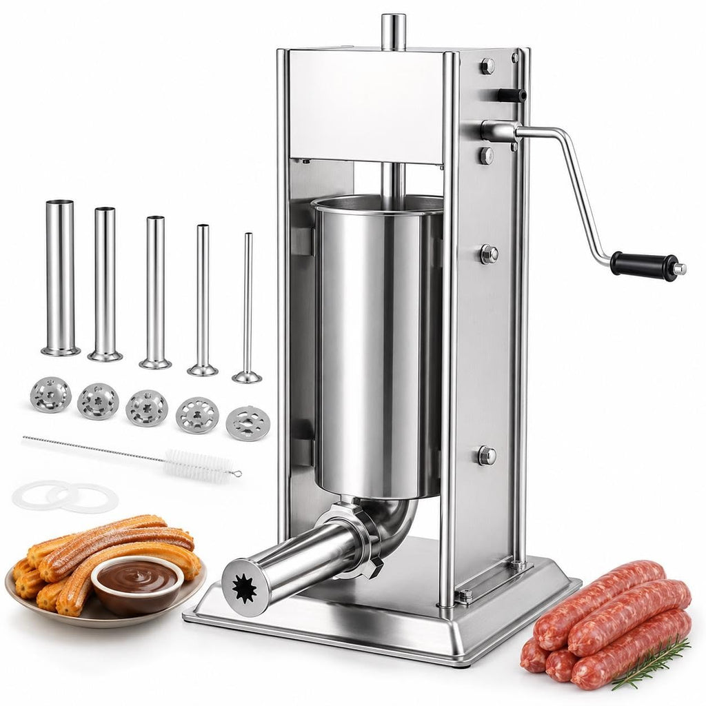 3L 304 Stainless Steel Sausage Stuffer & Churro Maker Z805605