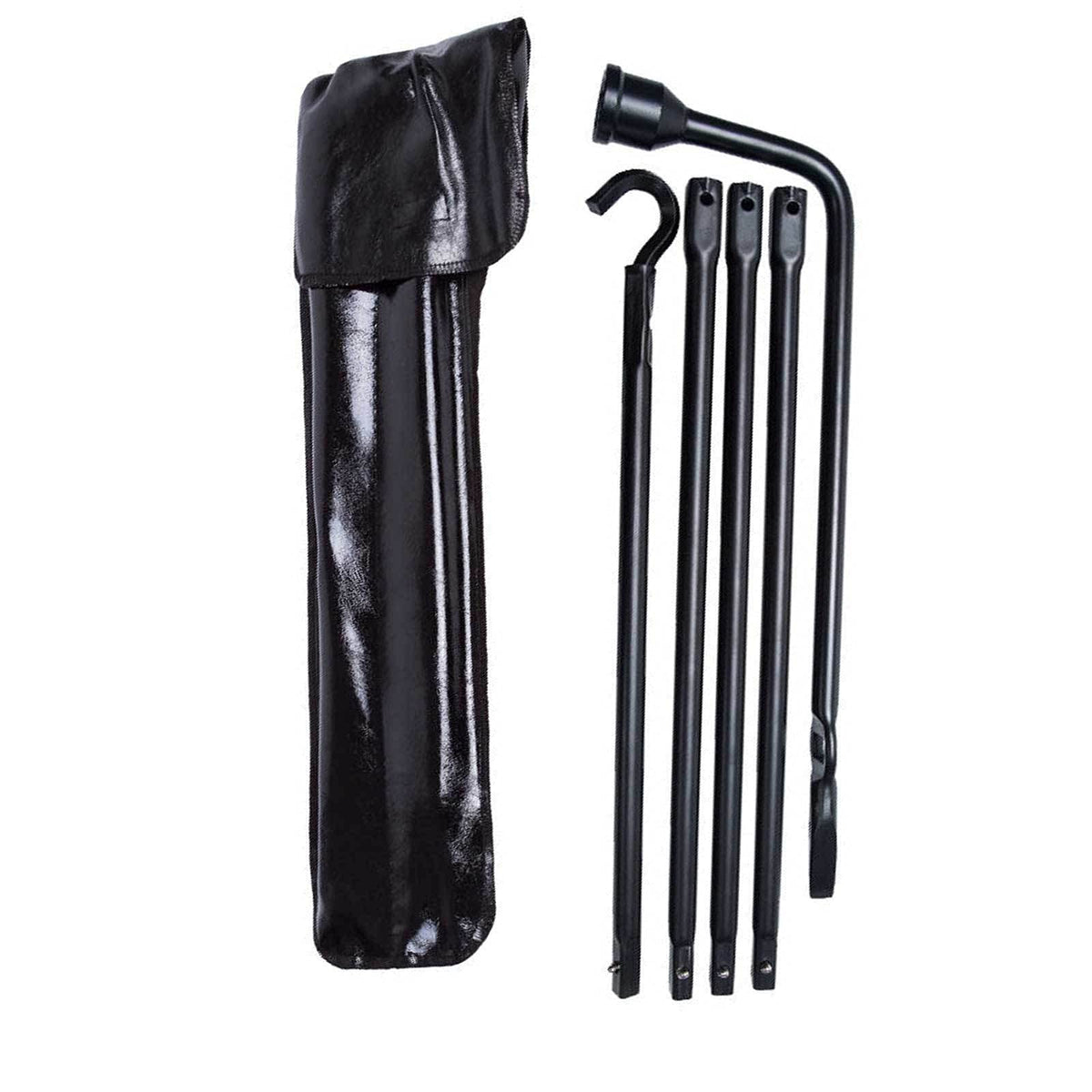 Spare Tire Lug Wrench Tool Kit & Scissor Jack 2 Ton Set Q6849