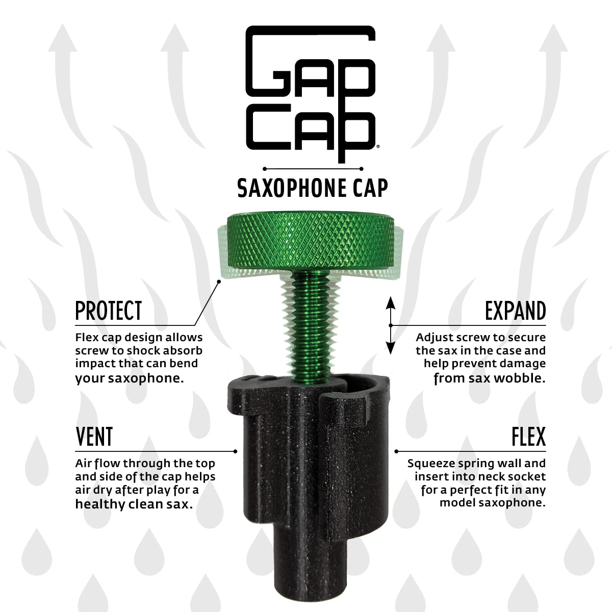 Alto Sax End Cap P39587