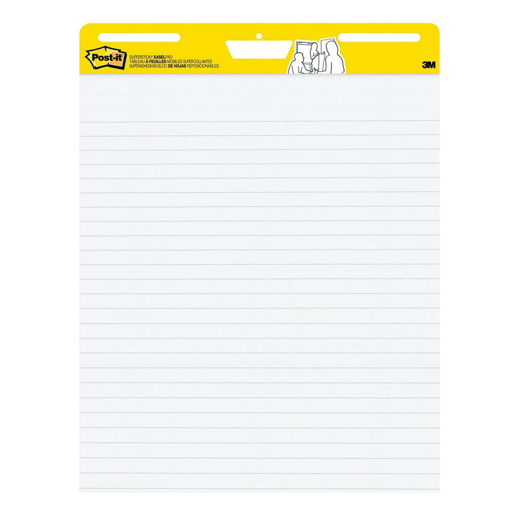 Lined Easel Pad, 25 in x 30 in, 30 Sheets X712