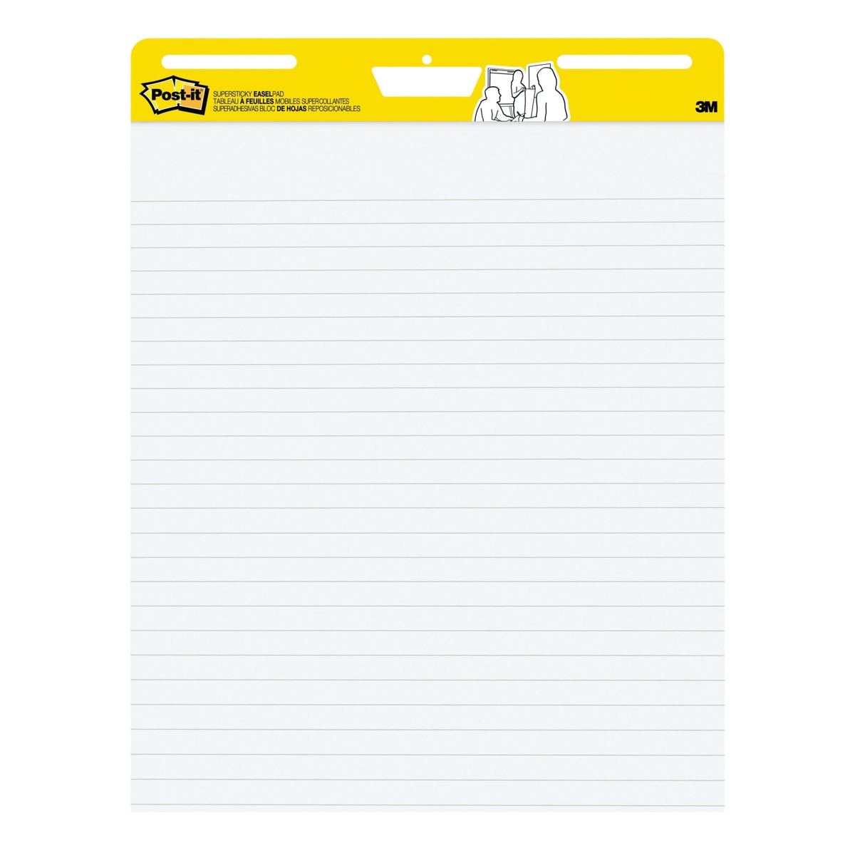 Lined Easel Pad, 25 in x 30 in, 30 Sheets X712
