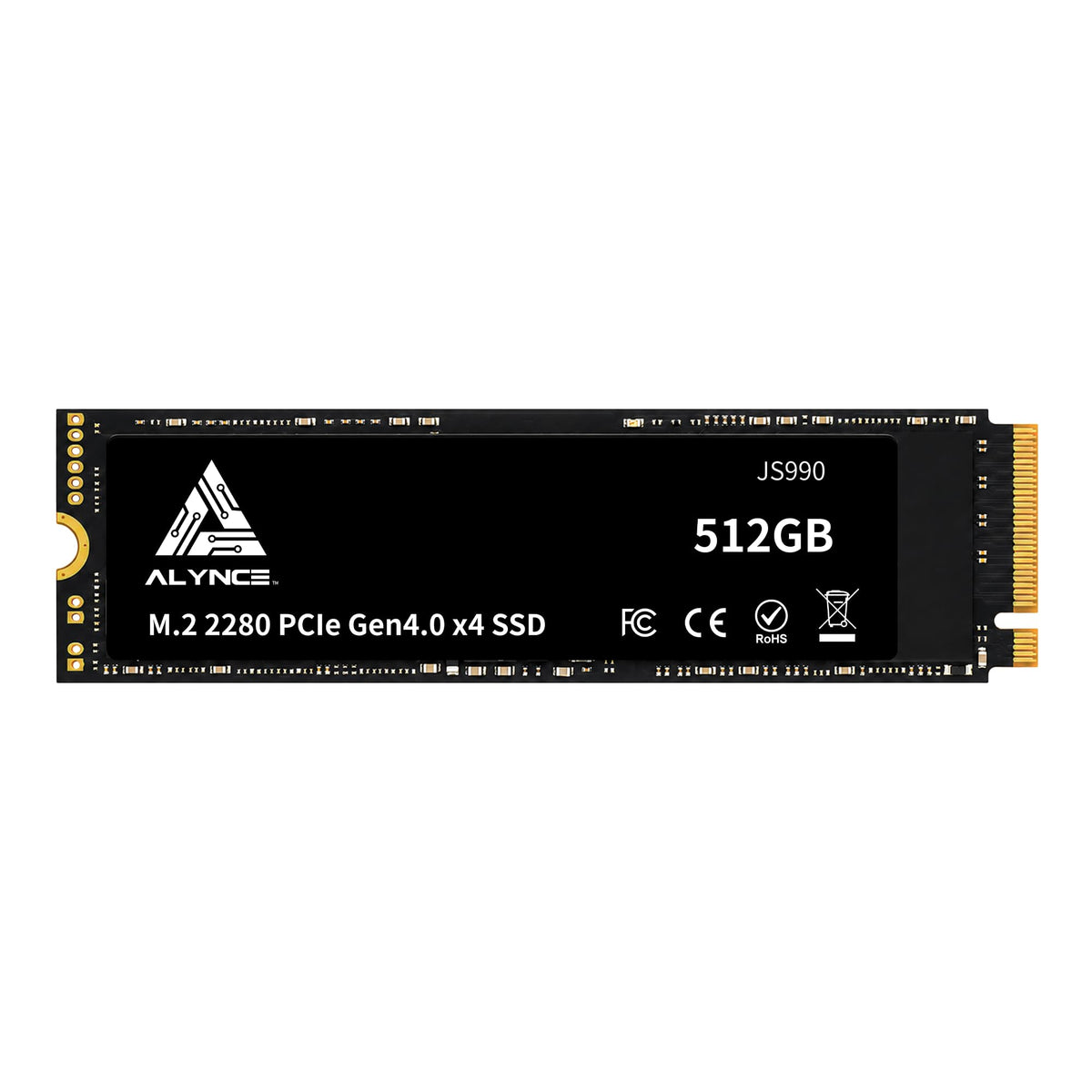 512GB PCIe Gen4 x4 NVMe M.2 2280 SSD F659