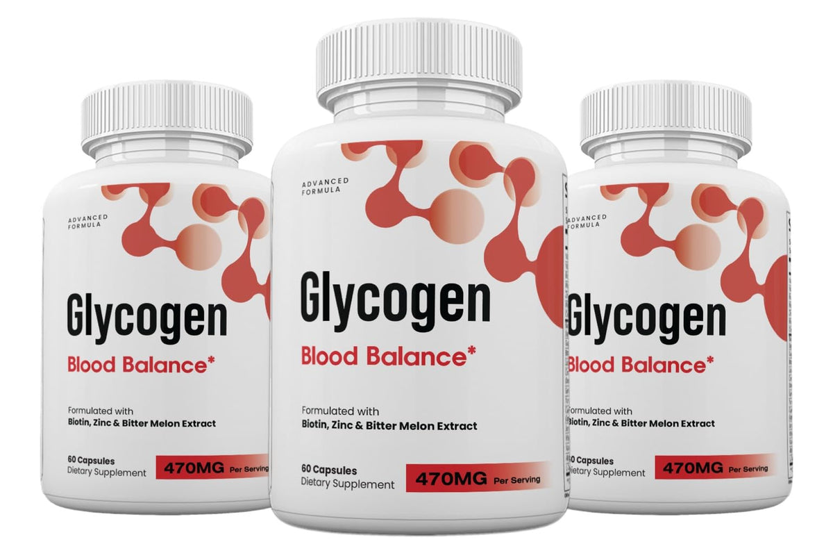 Glycogen Capsules 180 Count K6767