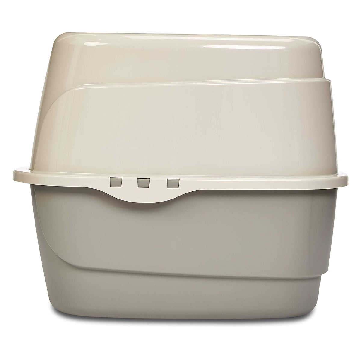 Charcoal Enclosed Cat Litter Box with Lid C837