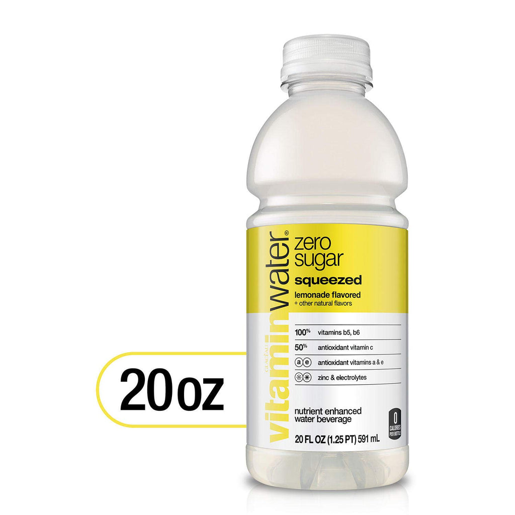 Vitaminwater Zero 20 Oz Bottle, 20 Count R4963