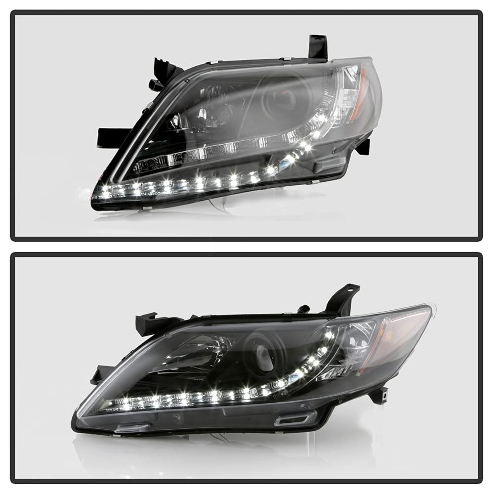 For Toyota Camry Black Projector Headlights Left + Right Pair J80627
