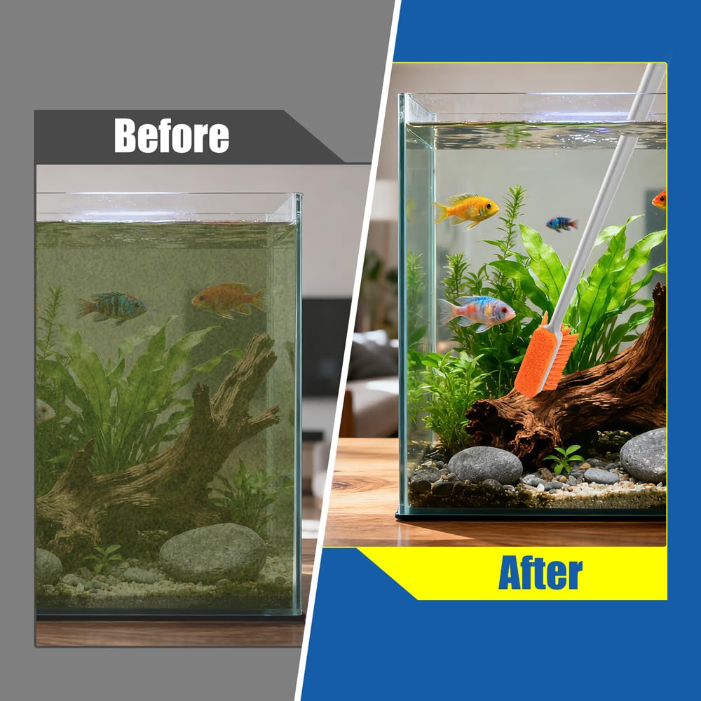Small Glass Aquarium Algae Scraper C598