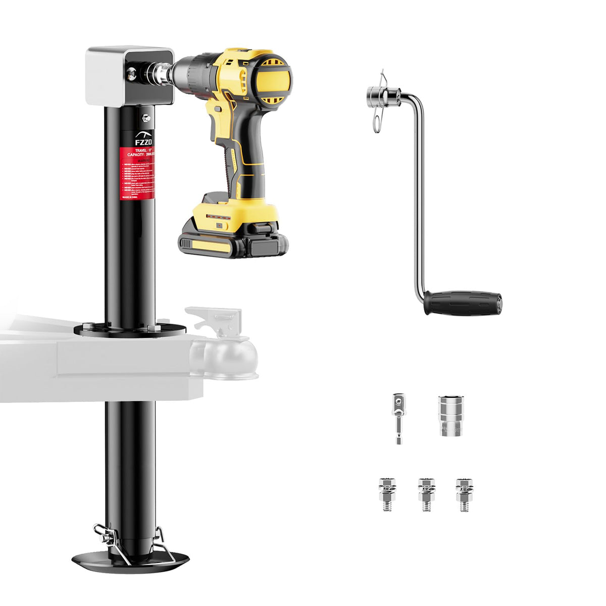 5000 lbs A-Frame Trailer Jack Z87972