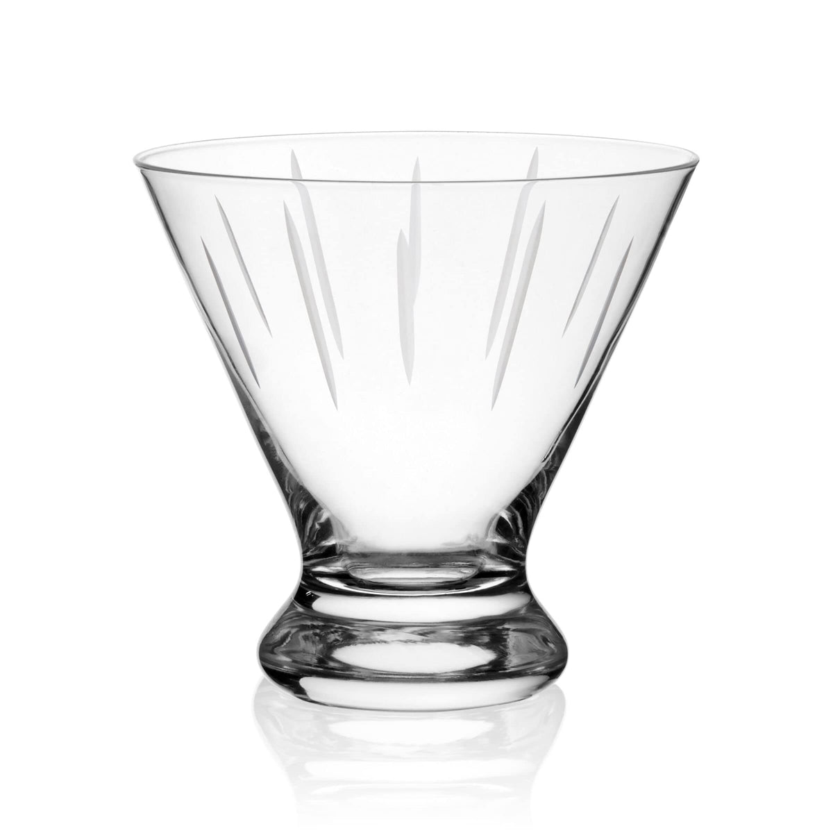 Set of 4 Stemless Martini Glass Q502