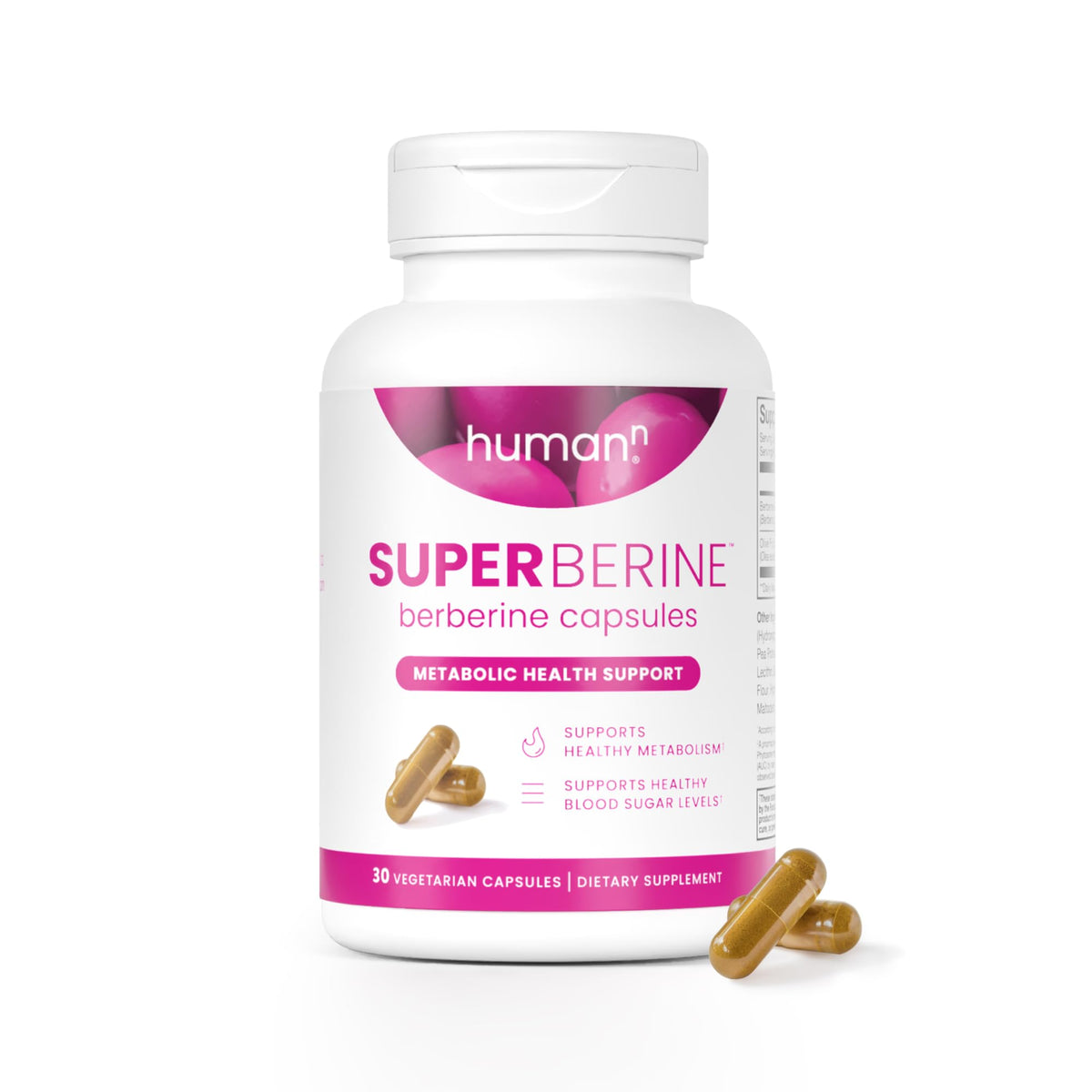 550mg Berberine Capsules 30 Ct H97588