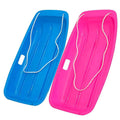 35 Inch 2-Person Plastic Snow Sled with Pull Rope A170413
