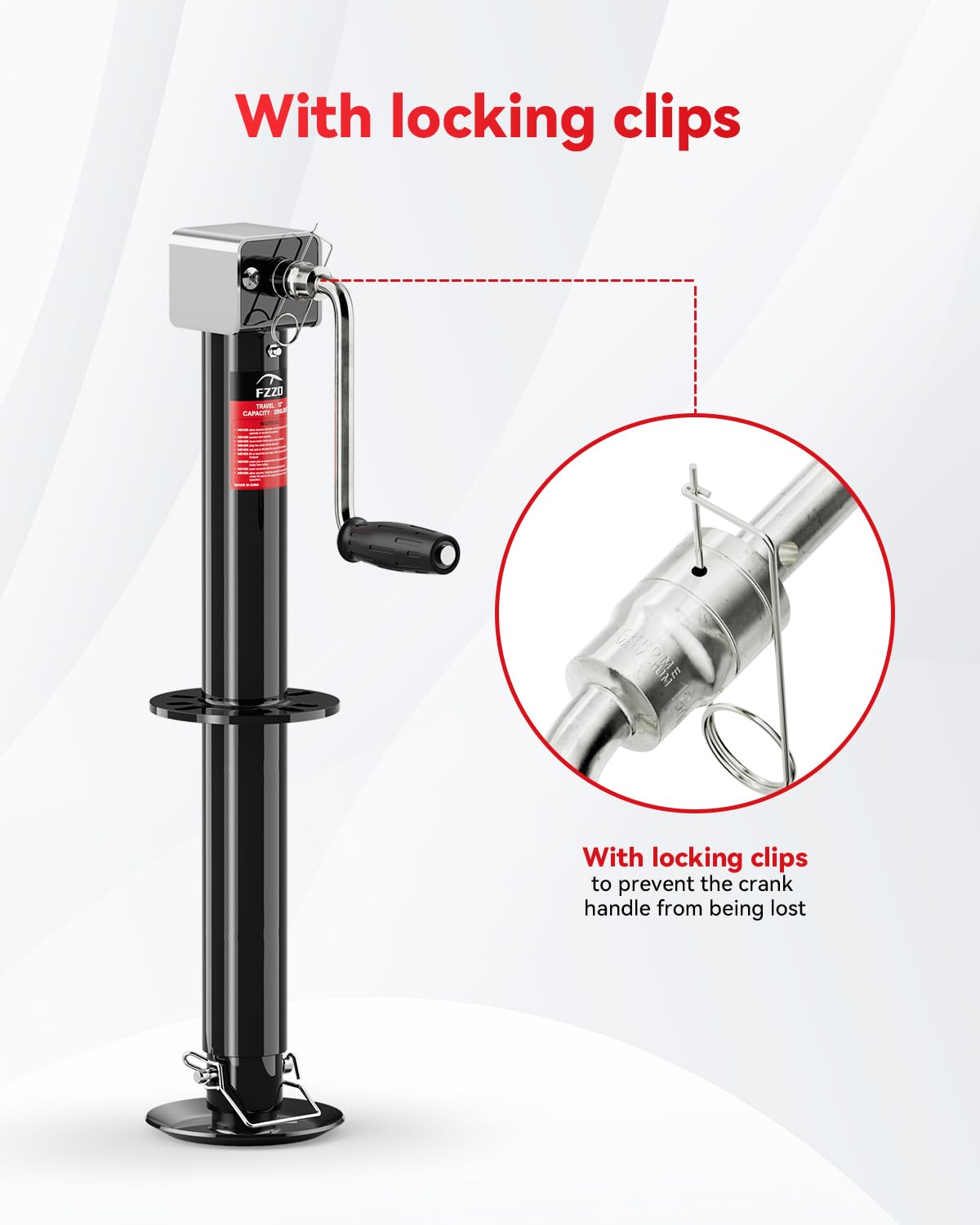 5000 lbs A-Frame Trailer Jack Z87972