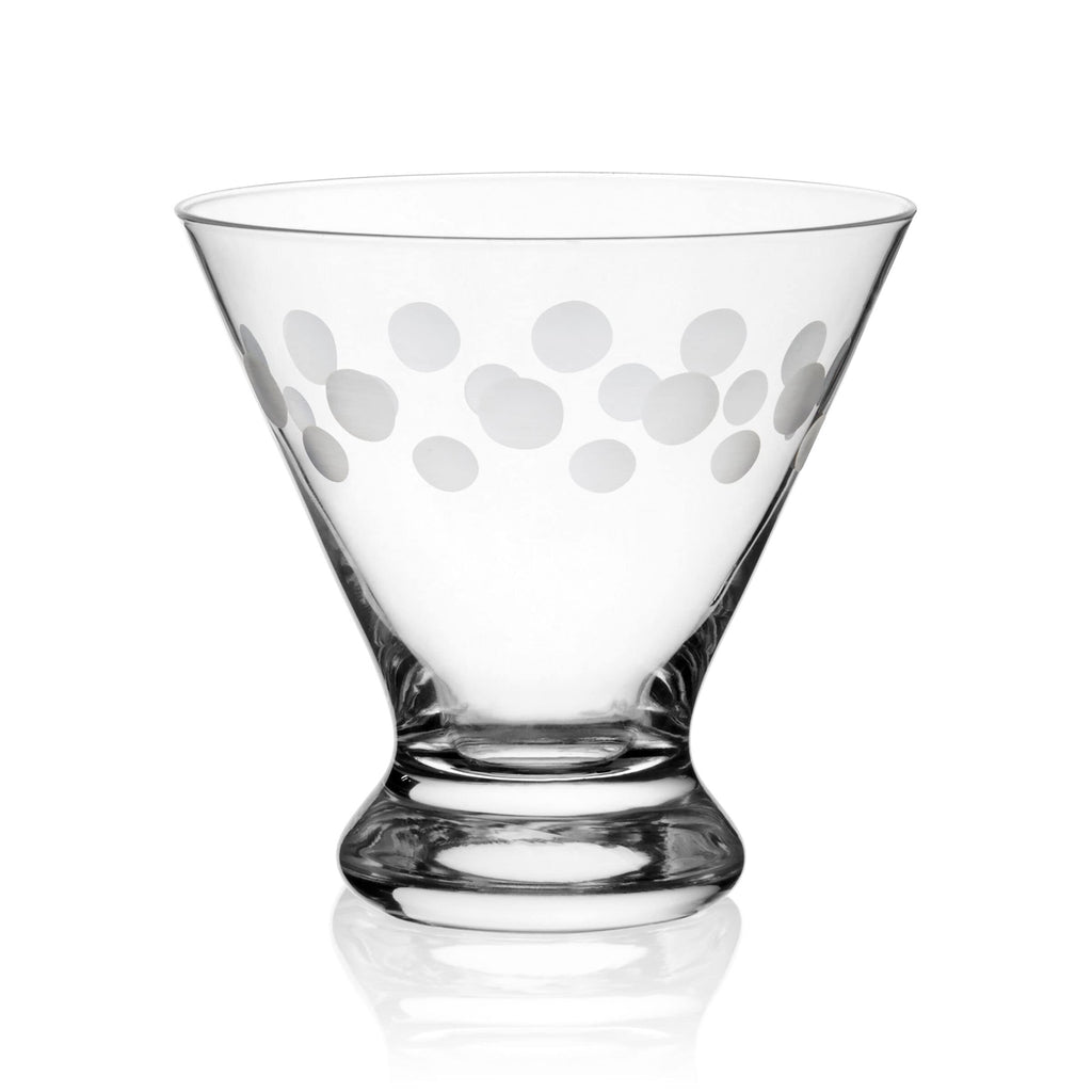 Set of 4 Stemless Martini Glass Q502