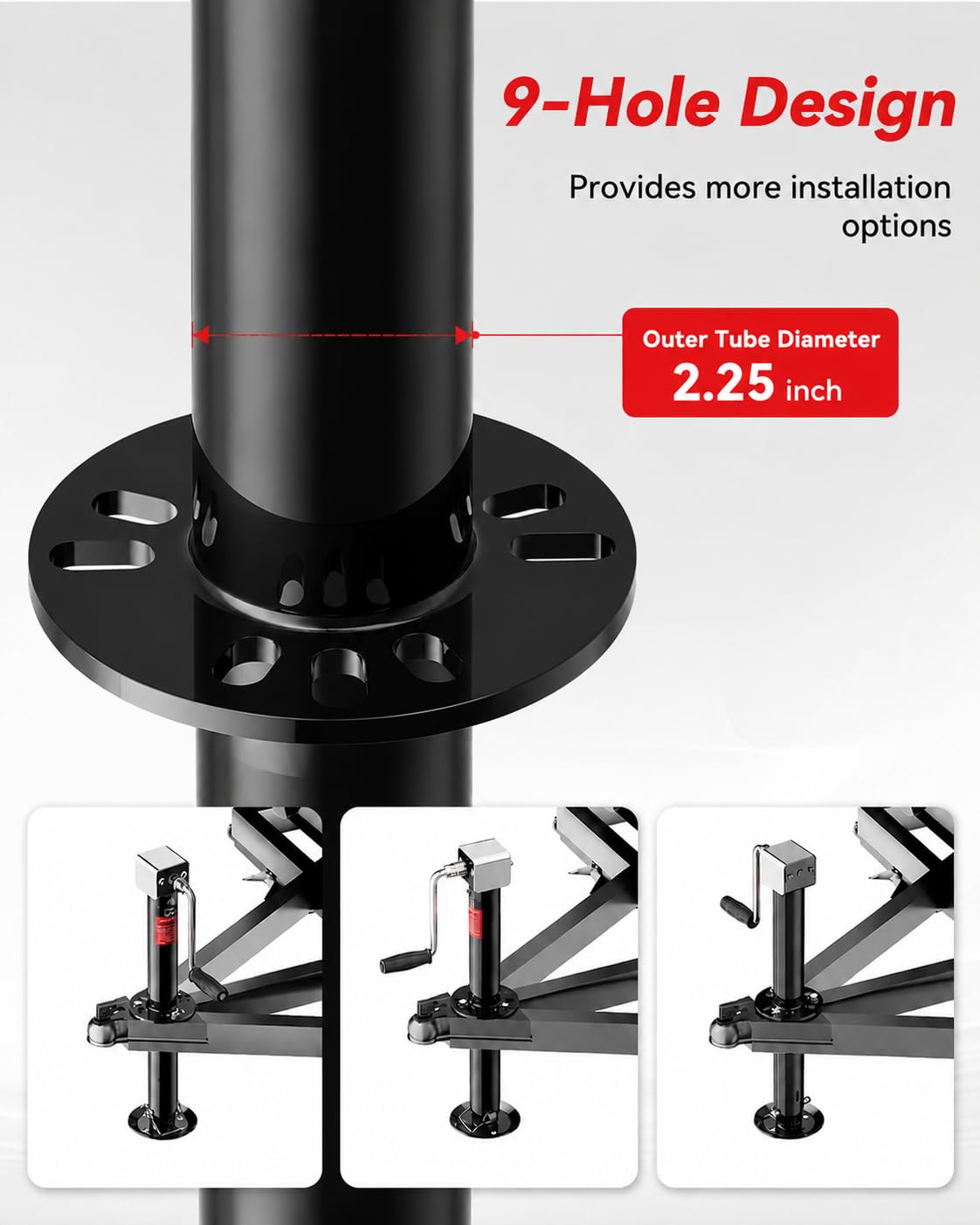 5000 lbs A-Frame Trailer Jack Z87972