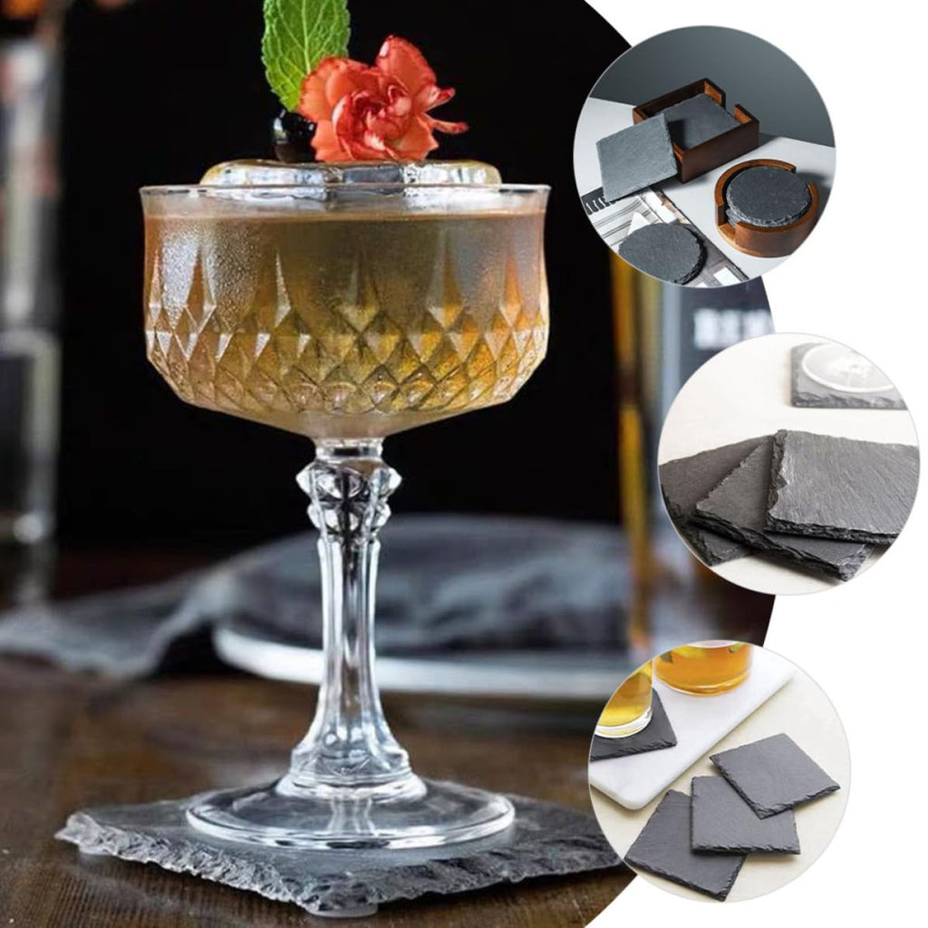 Natural Stone Coaster Set V954
