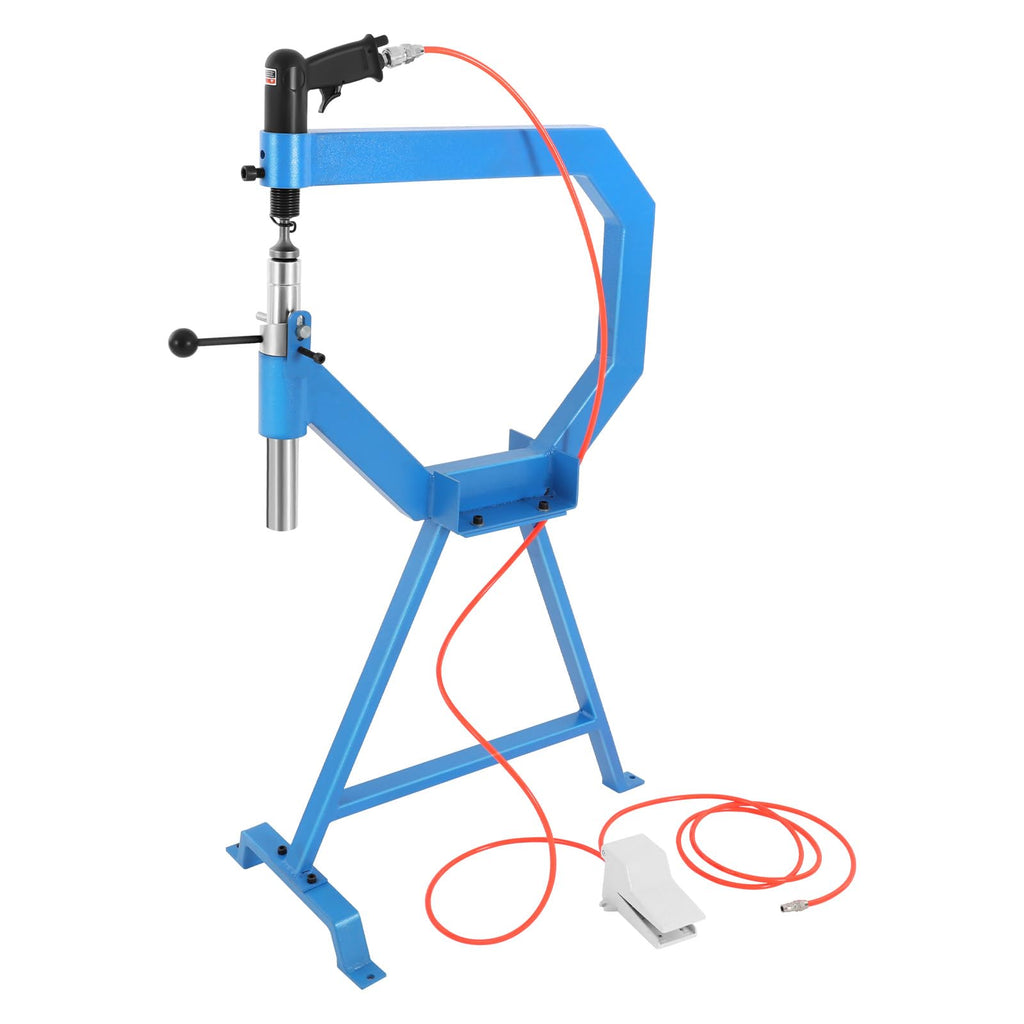Pneumatic Planishing Hammer with 3 Anvils and Foot Pedal N813