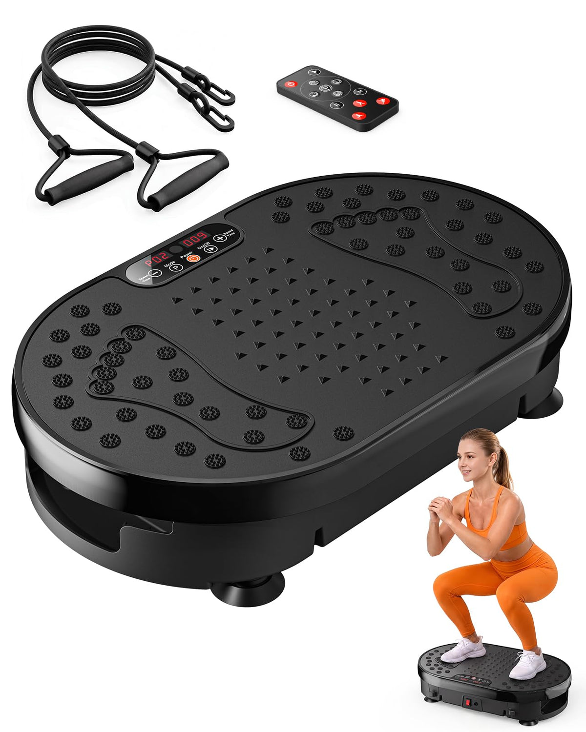 Vibration Plate Exercise Machine with Remote Control O766
