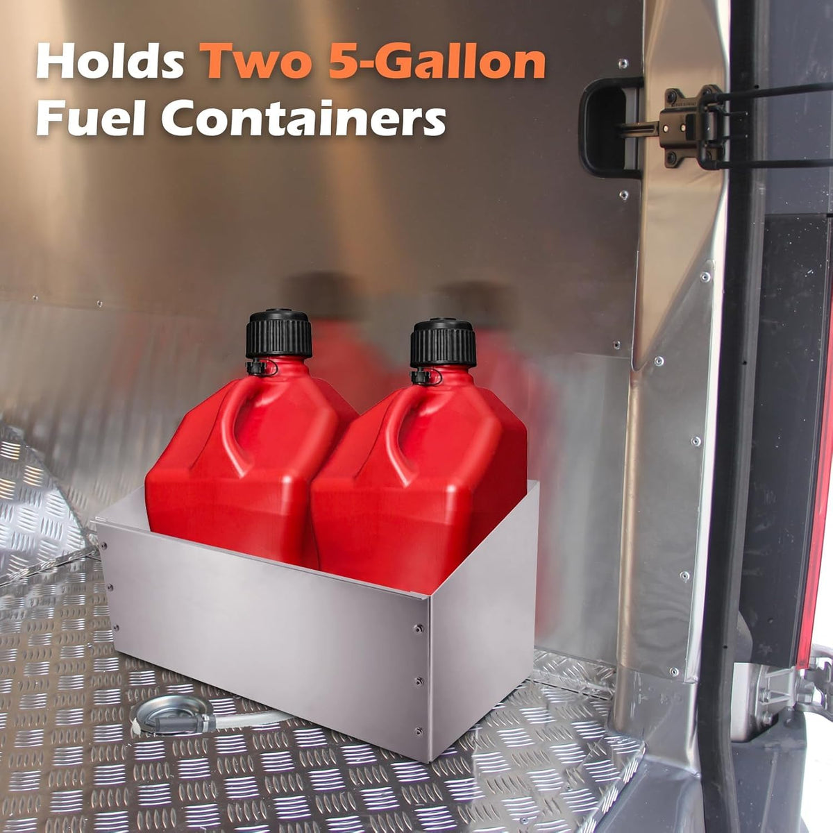 Aluminum Fuel Jug Holder I598
