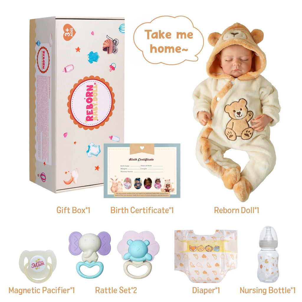17 Inch Reborn Baby Dolls Boy F7936
