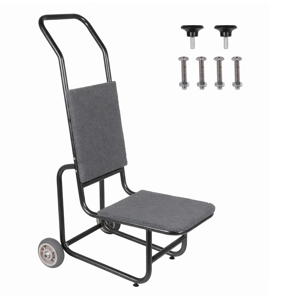Folding Chair Table Cart with Wheels W29765
