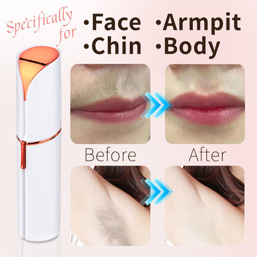 Rechargeable Facial Hair Remover with LED Light M14332