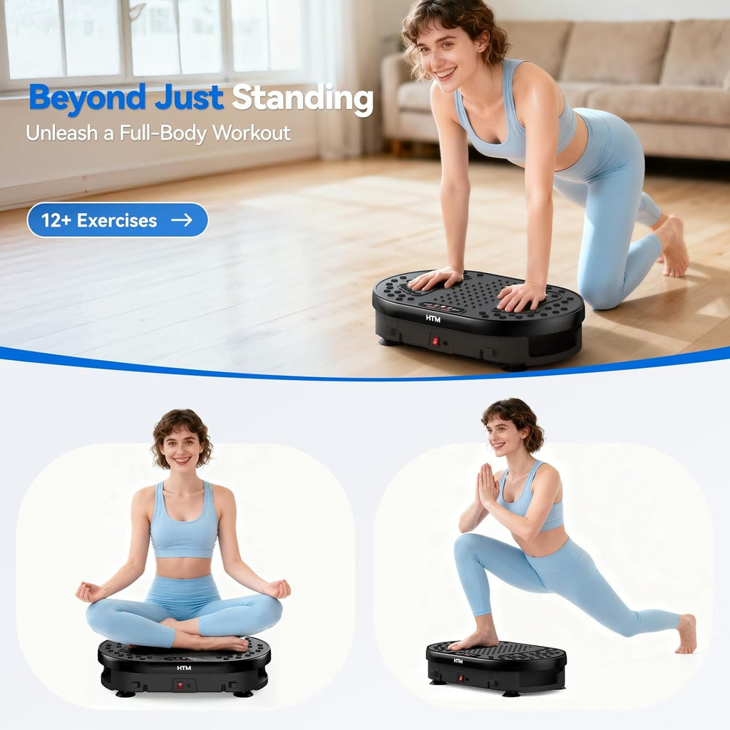 Vibration Plate Exercise Machine with Remote Control O766
