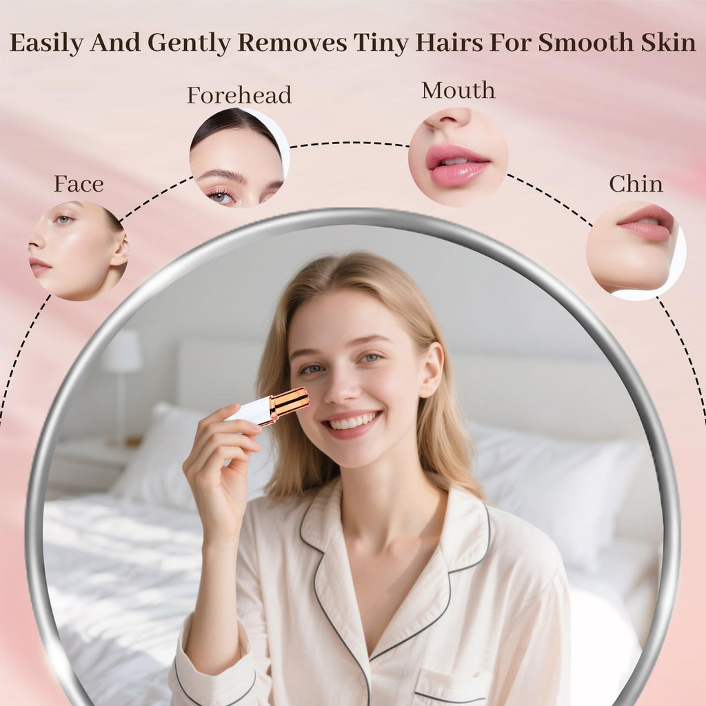 Rechargeable Facial Hair Remover with LED Light M14332