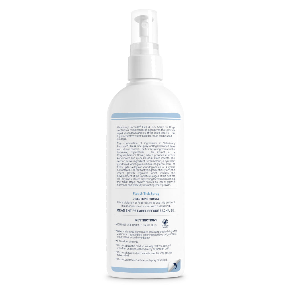 Flea & Tick Spray for Dogs 8 oz J7751
