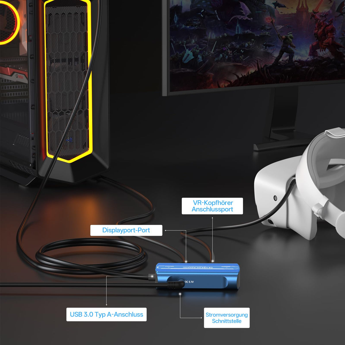 PSVR2 PC Adapter H3152
