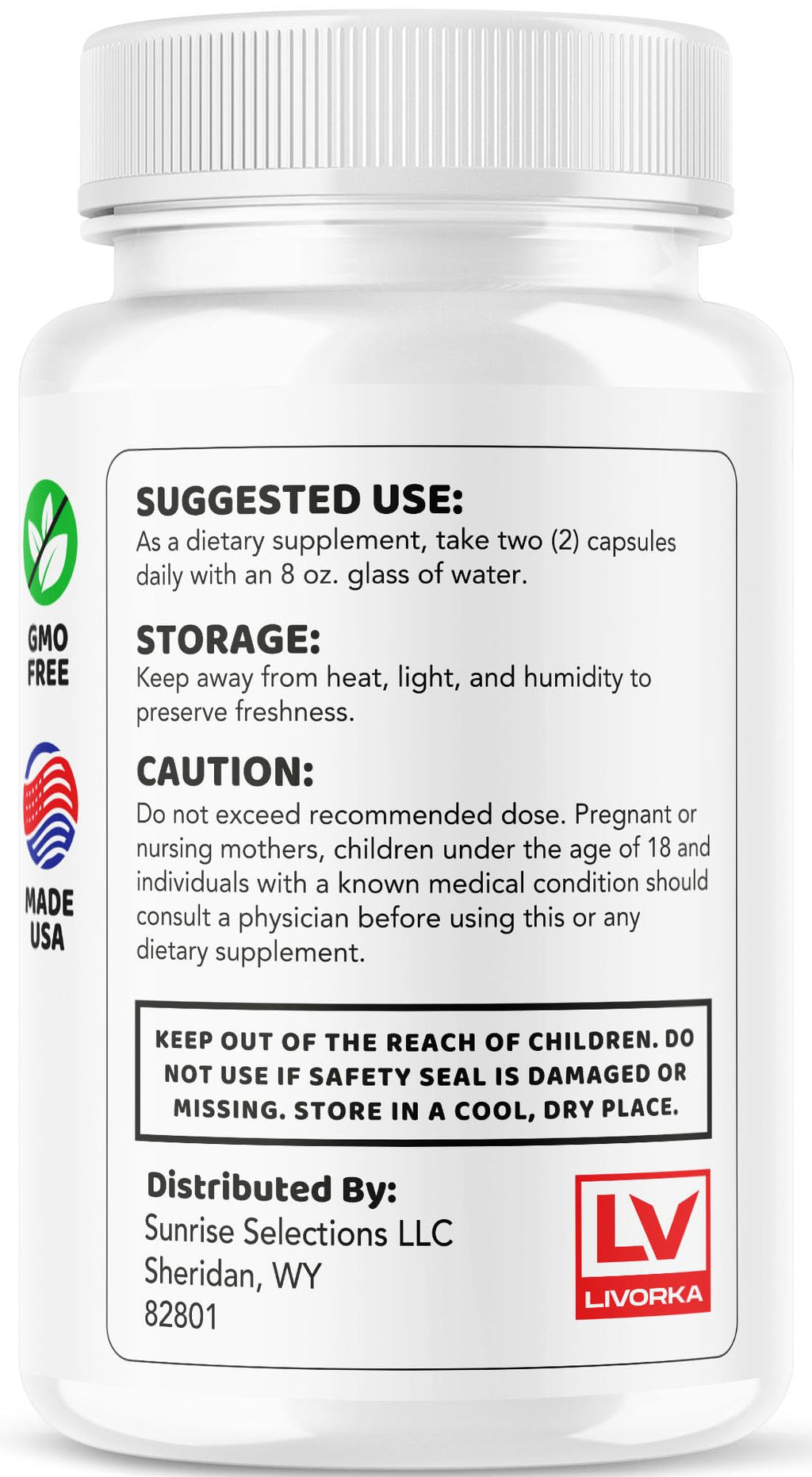 Natural Glycogen Supplement Capsules 180 Capsules O849