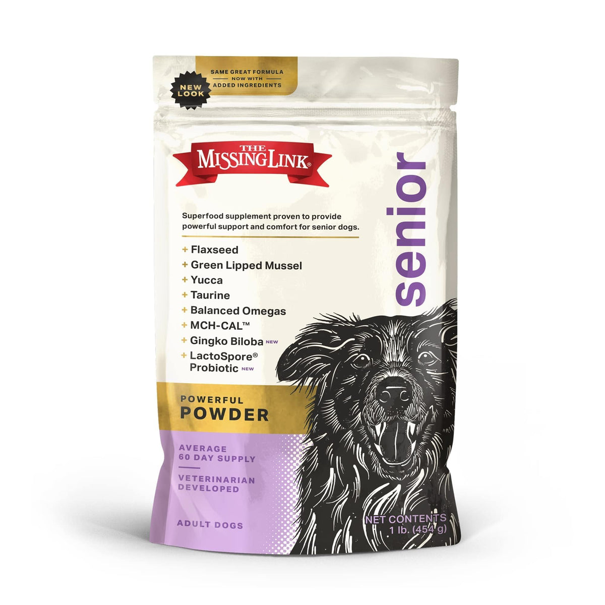 Senior Dog Supplement Powder 1lb Bag F835