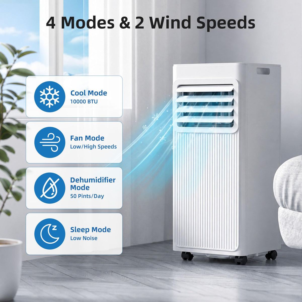10000 BTU Portable Air Conditioners E96700