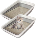 Collapsible Low Entry Small Cat Litter Box S4164