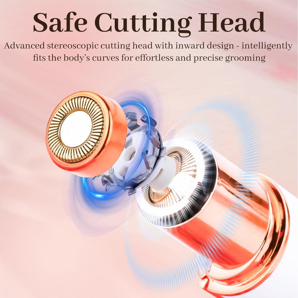 Rechargeable Facial Hair Remover with LED Light M14332
