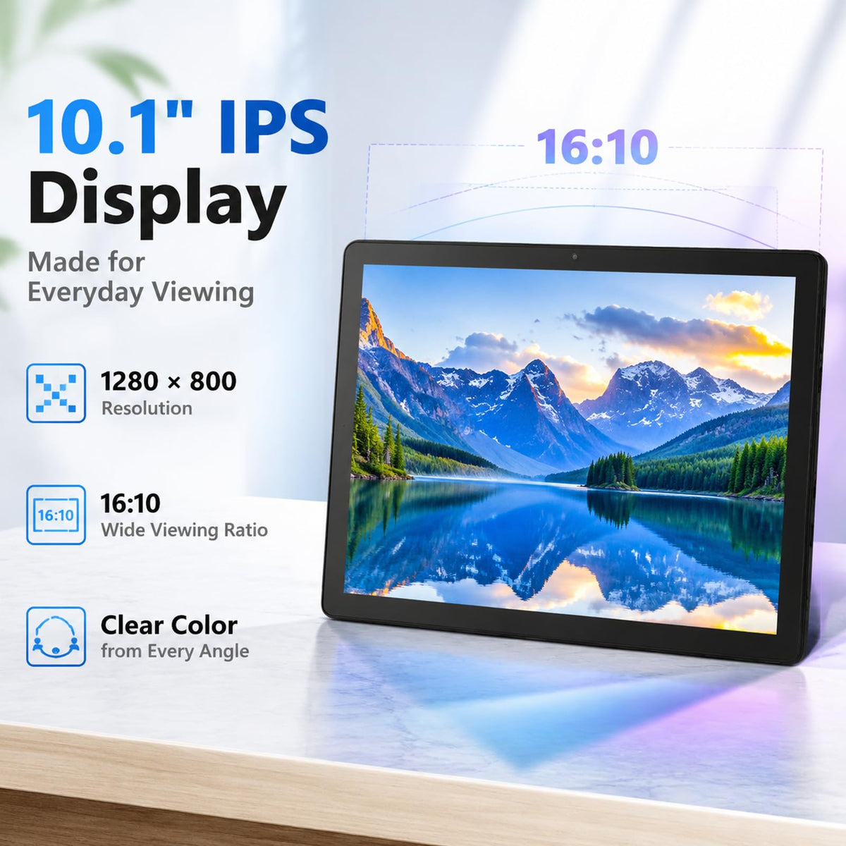 10.1 Inch Android 16 Tablet with 36GB RAM 256GB ROM S5015