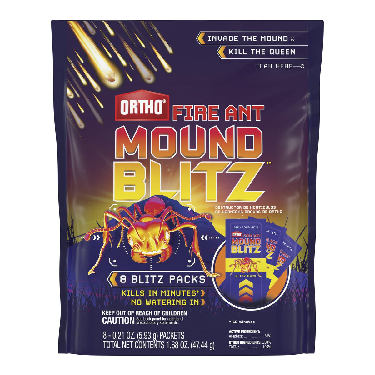 Fire Ant Mound Blitz, 8 Pre-Measured Packs Q528580