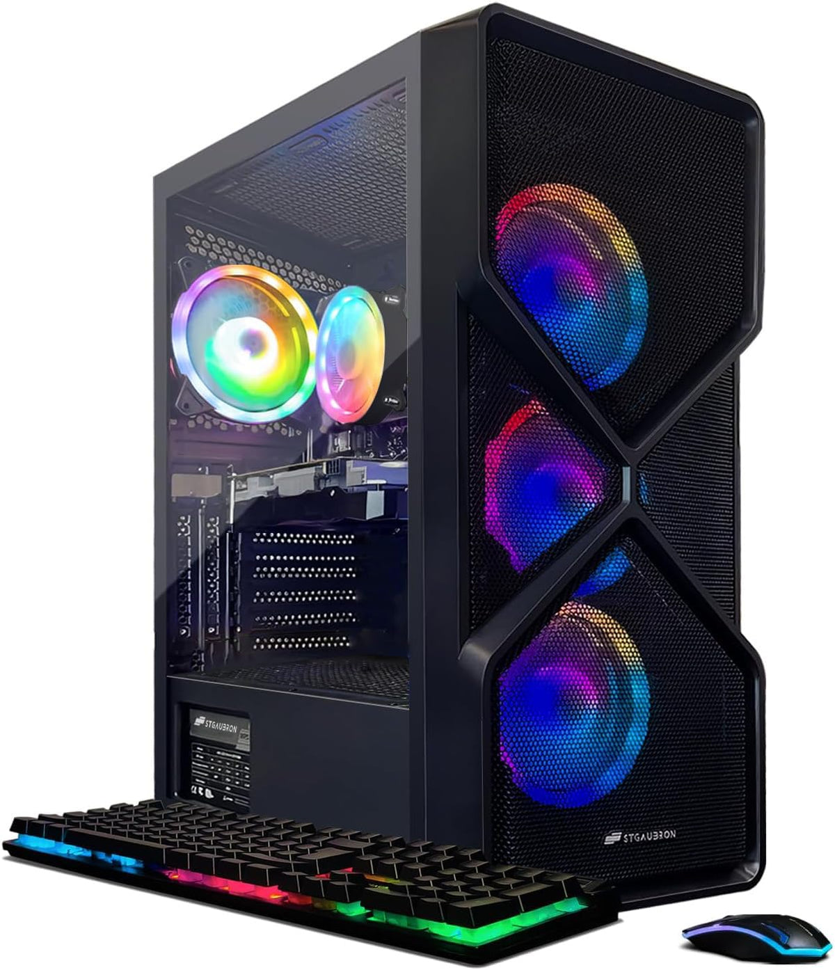 RGB PC Bundle with 24 inch FHD LED Monitor, Intel Core i5, GeForce RTX 2060, 16GB DDR4, 1TB SSD N905