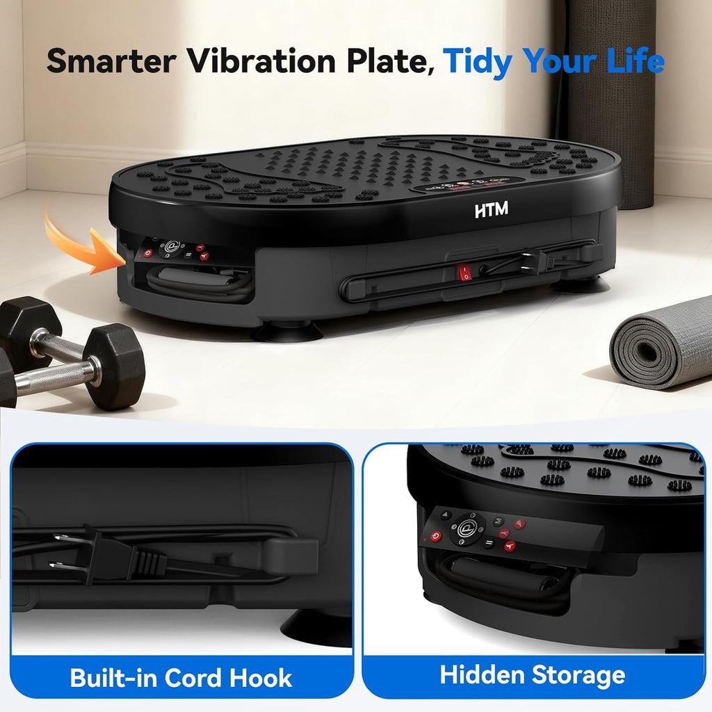 Vibration Plate Exercise Machine with Remote Control O766