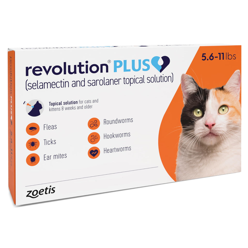 Topical Solution for Cats 5.6-11 lbs 1-Month Supply F42524