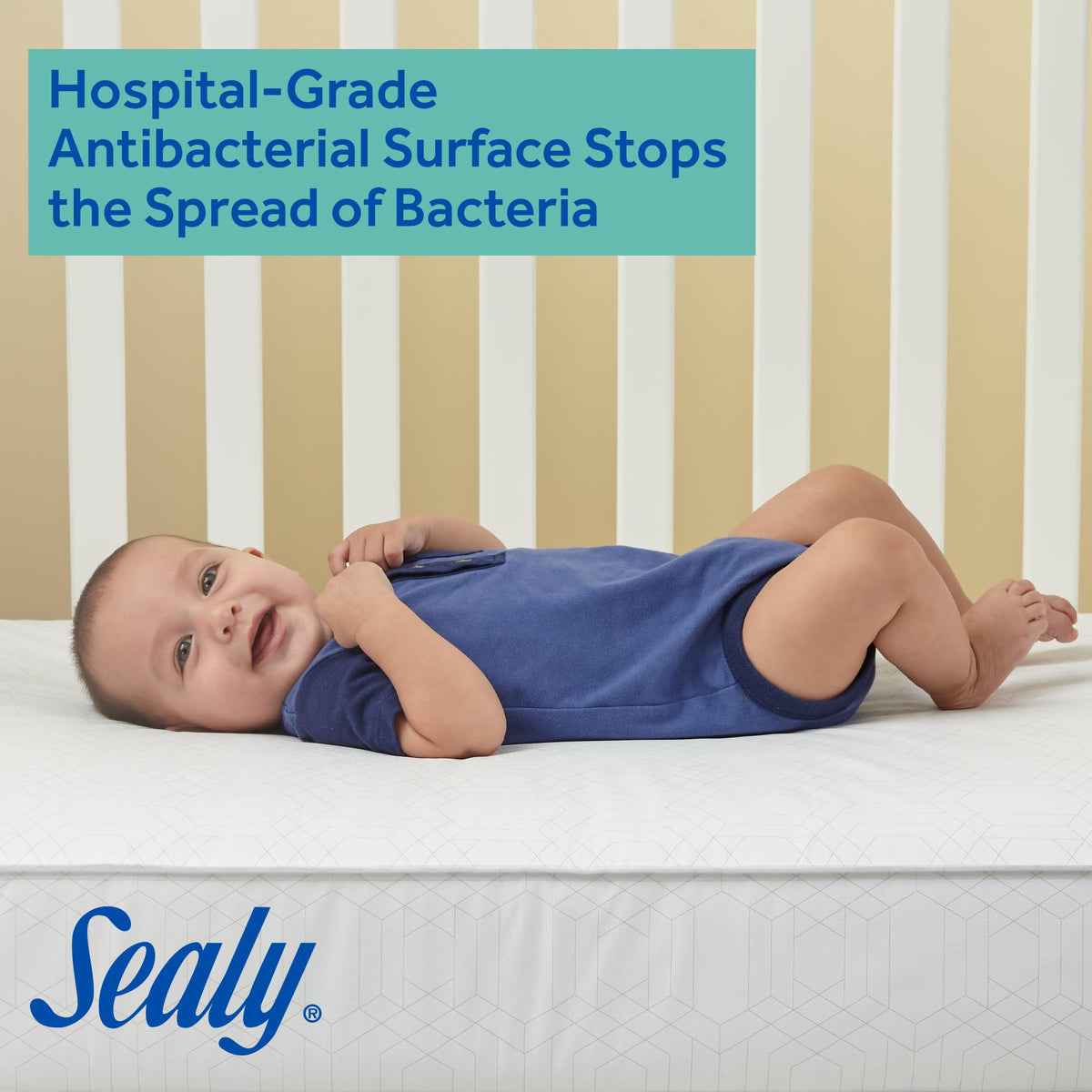 Infant & Toddler Crib Mattress, 204 Coils, Waterproof Breathable U7076
