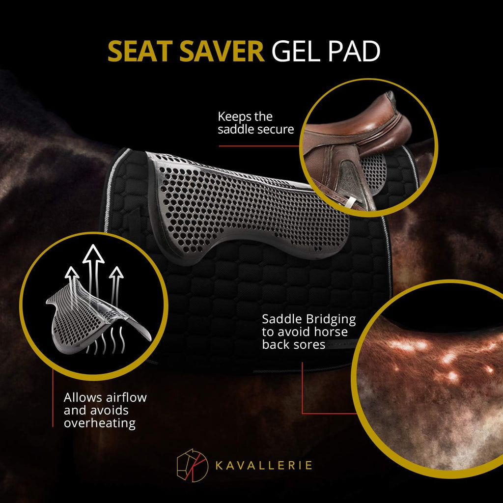 Gel English Saddle Pad T68073