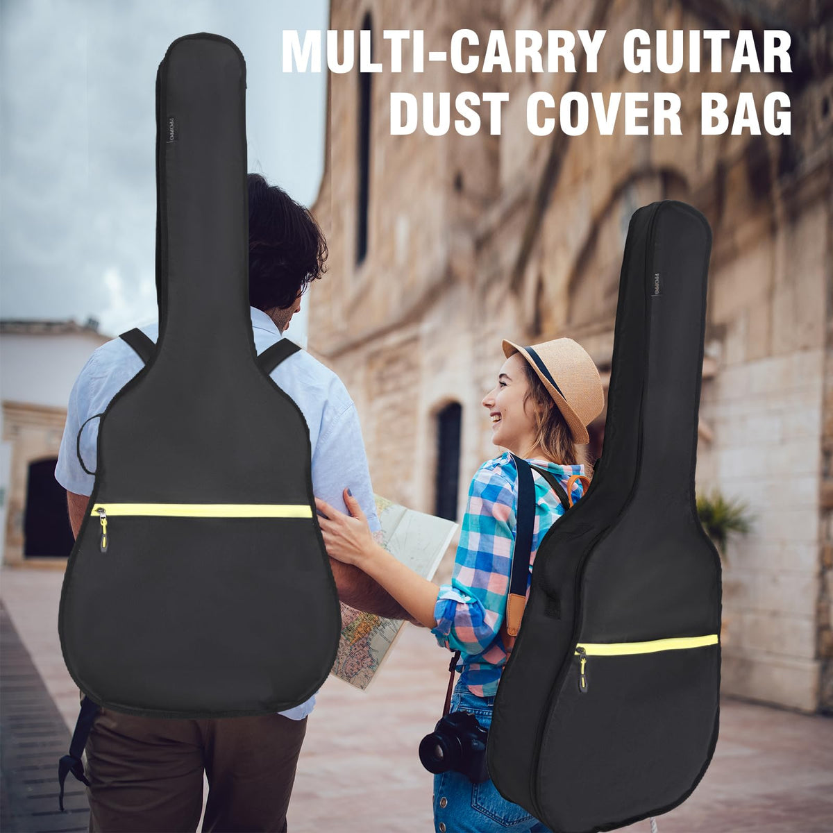 Acoustic Guitar Dust Cover Bag 600D Waterproof Foldable J169222