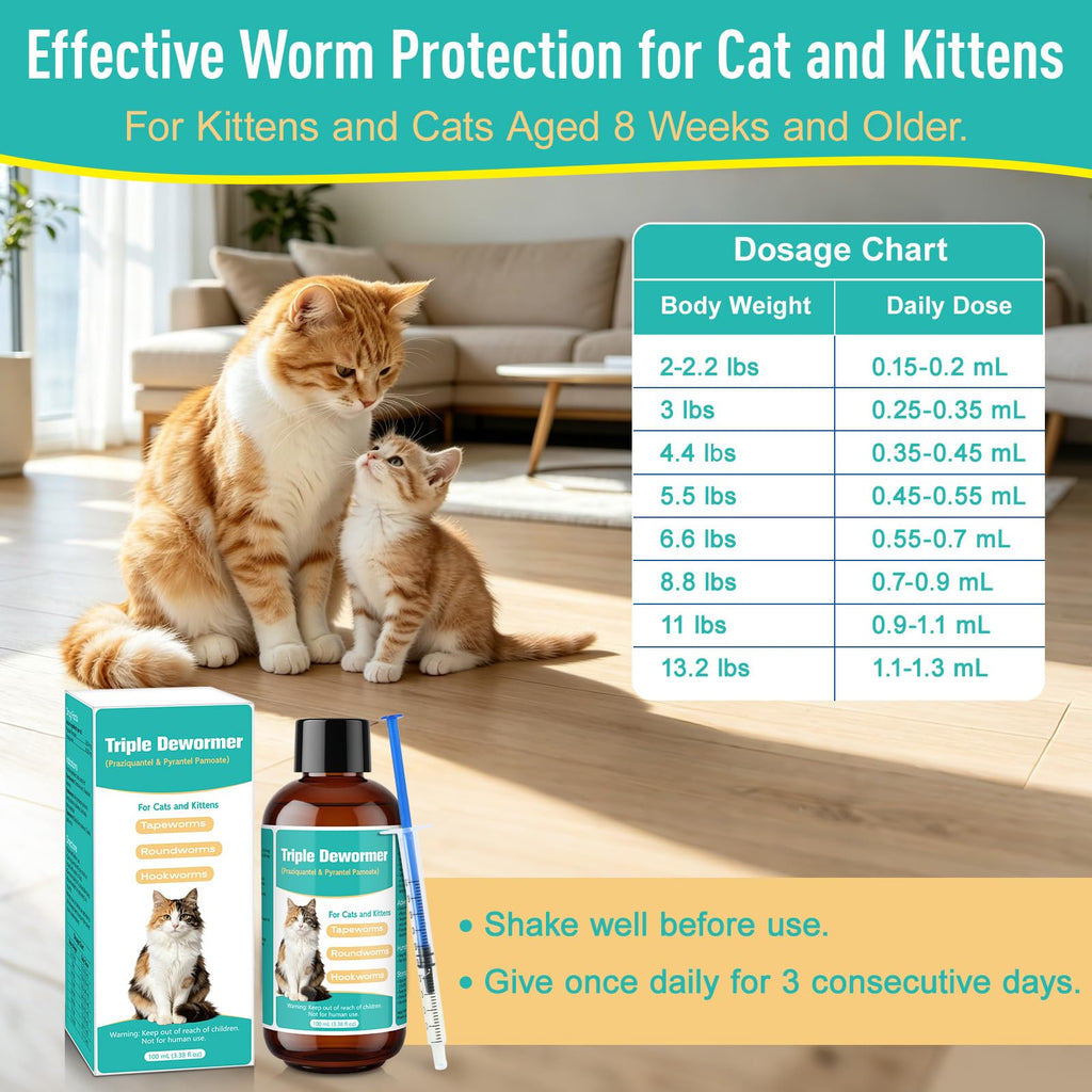 Cat Dewormer Liquid T9803
