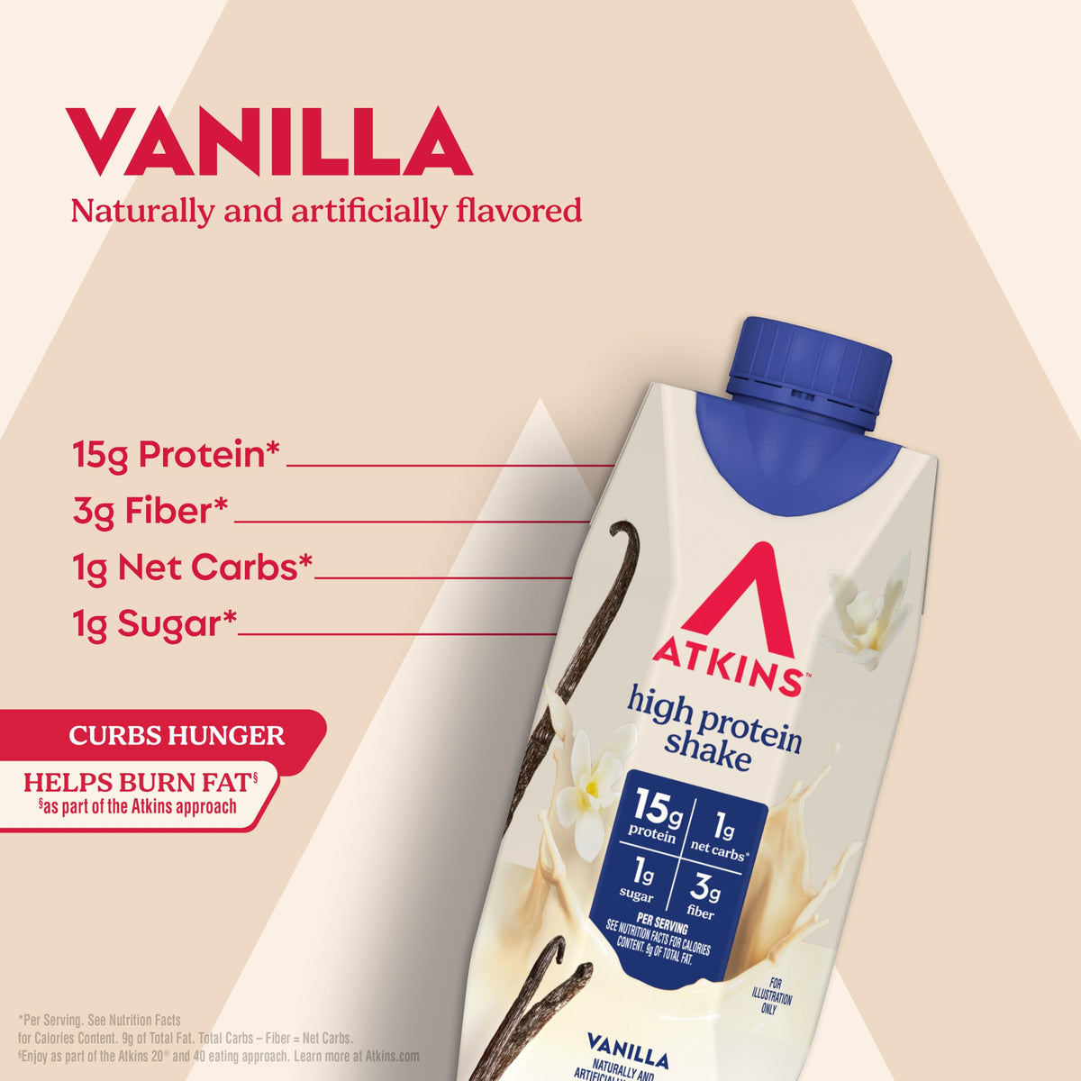 Vanilla High Protein Shake 12 Count O986949