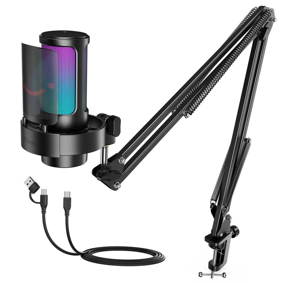 USB Gaming Microphone with Boom Arm M642847