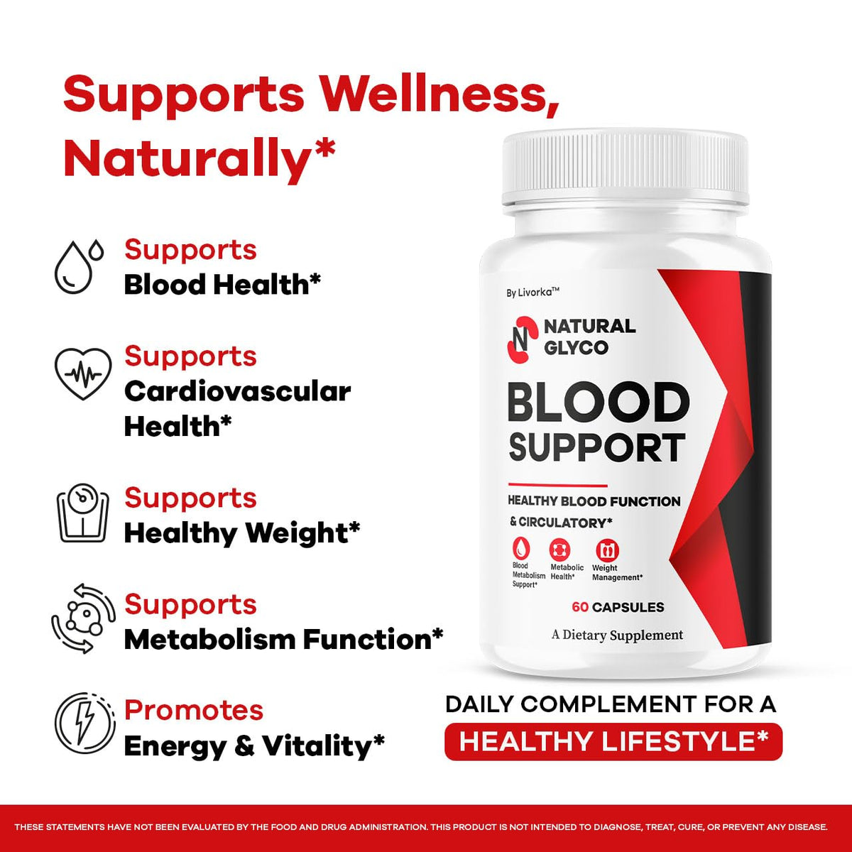 Natural Glycogen Supplement Capsules 180 Capsules O849