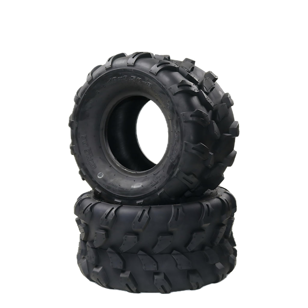 Set of 2 18X7X8 Tubeless ATV/UTV Tires 4 PR Q575