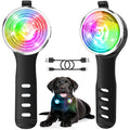 2-Pack Rechargeable Dog Collar Lights T1646